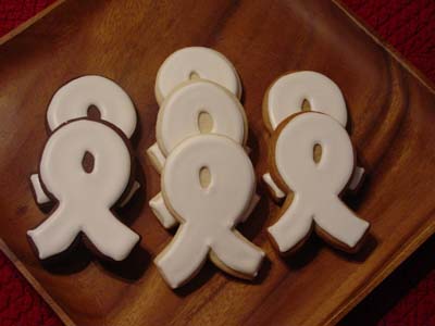 Lung Cancer Cookies