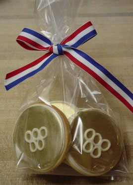Gold Medal Olympic Cookies
